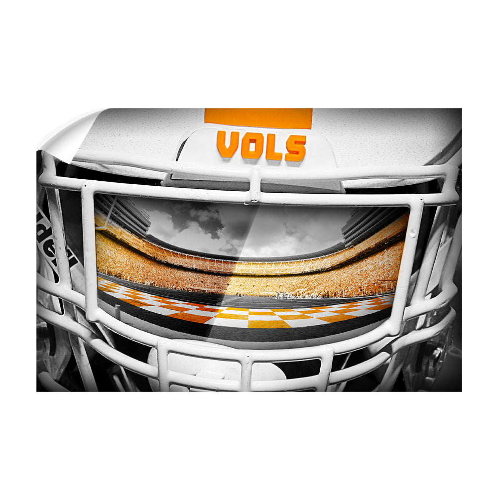 Tennessee Volunteers - Vols Helmet - College Wall Art #Canvas