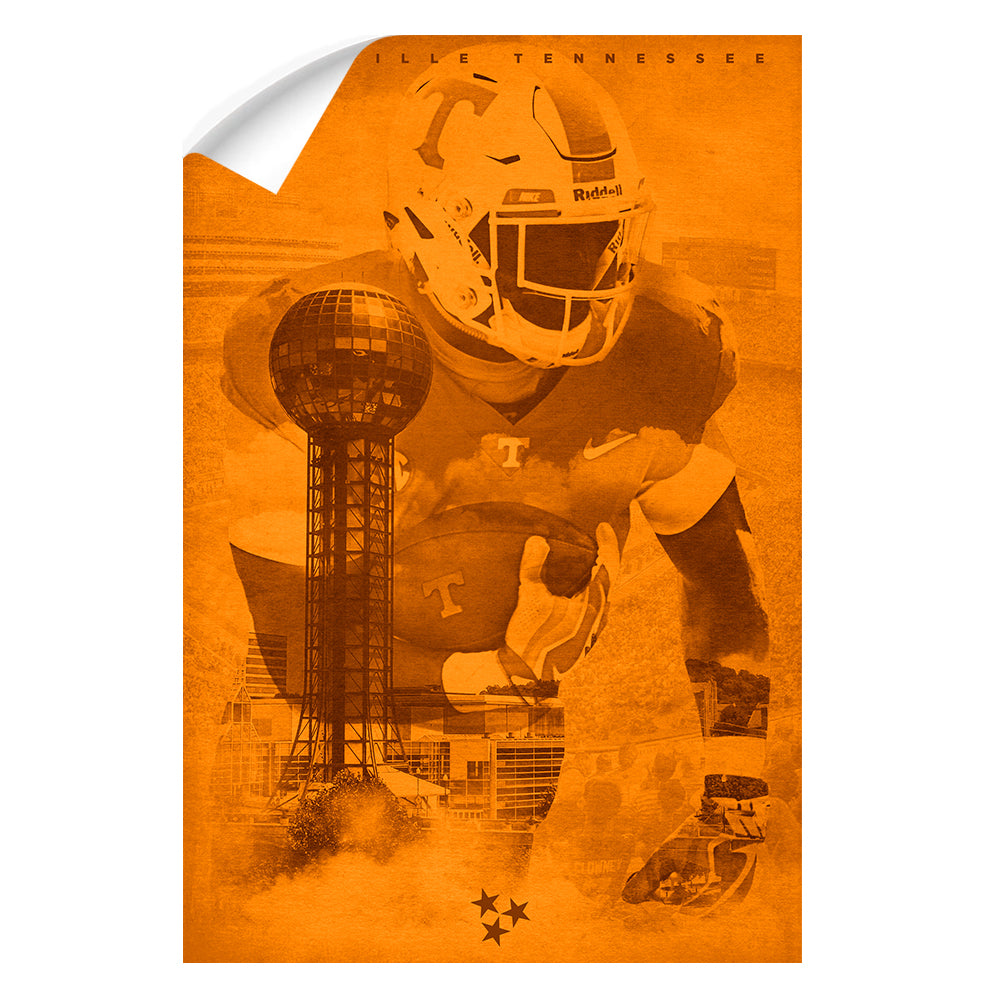Tennessee Volunteers - Knoxville TN - College Wall Art #Canvas