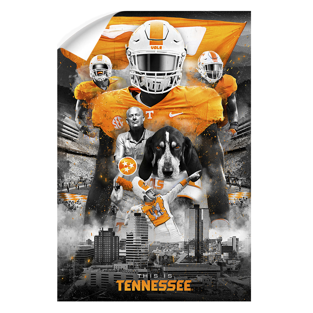 Tennessee Volunteers - This is Tennessee - College Wall Art #Canvas
