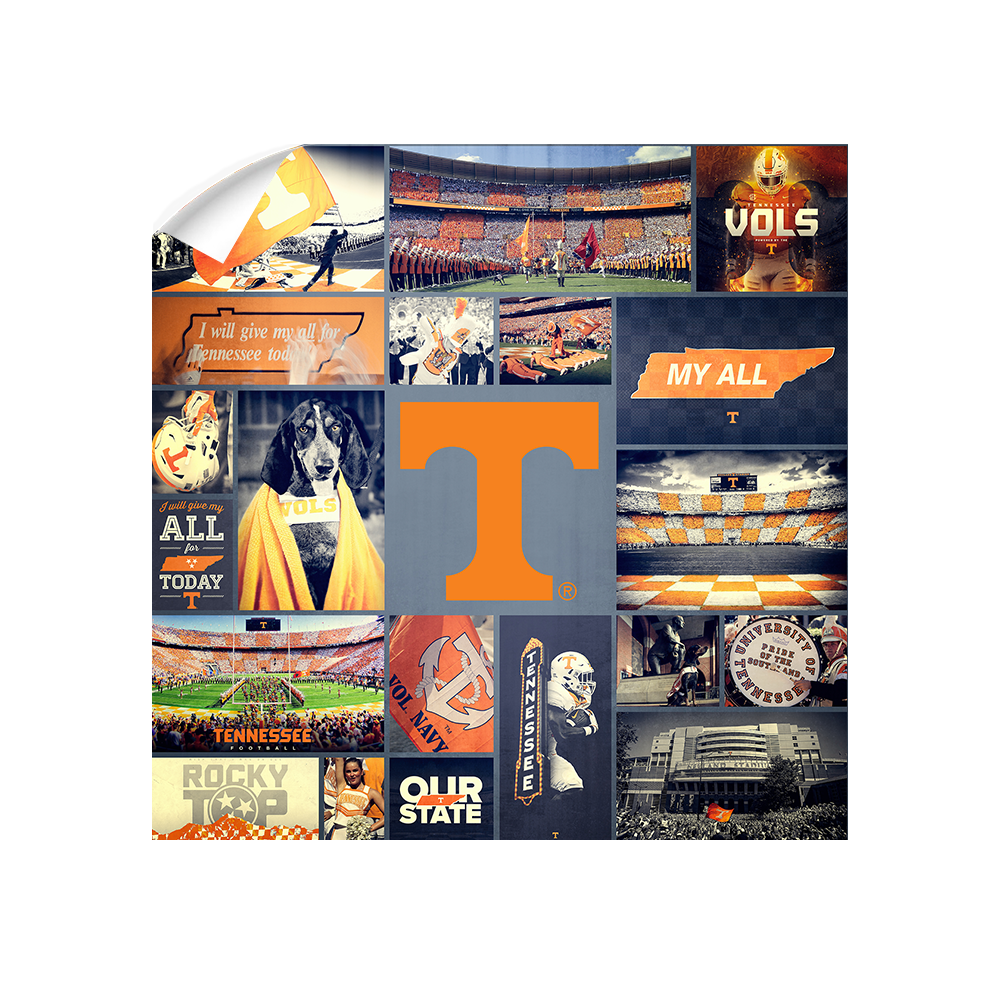 Tennessee Volunteers - Football Traditions - College Wall Art #Canvas