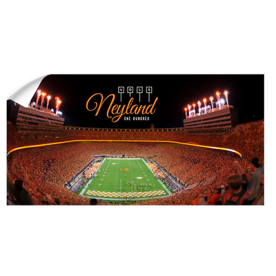 Tennessee Volunteers - Vols Neyland 100 Panoramic - College Wall Art #Wall Decal