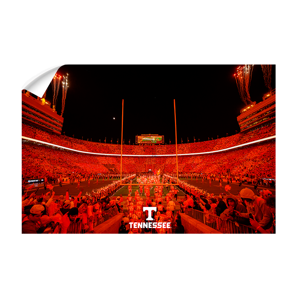 Tennessee Volunteers - Enter Tennessee - College Wall Art #Canvas
