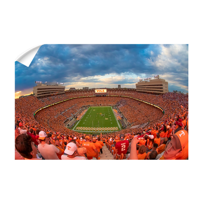 Tennessee Volunteers - Neyland Stadium Orange Out - College Wall Art #Wall Decal