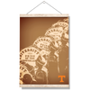 Tennessee Volunteers - Vintage Pride of the Southland - College Wall Art #Hanging Canvas
