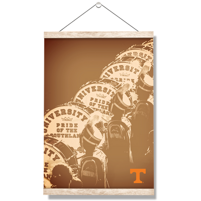 Tennessee Volunteers - Vintage Pride of the Southland - College Wall Art #Hanging Canvas