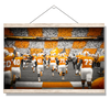 Tennessee Volunteers - Running Onto the Checkerboard Field - College Wall Art #Hanging Canvas