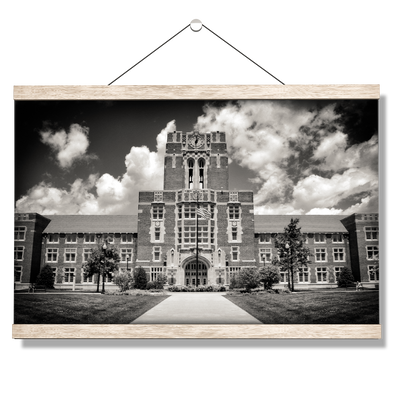 Tennessee Volunteers - Ayres B&W - College Wall Art #Hanging Canvas