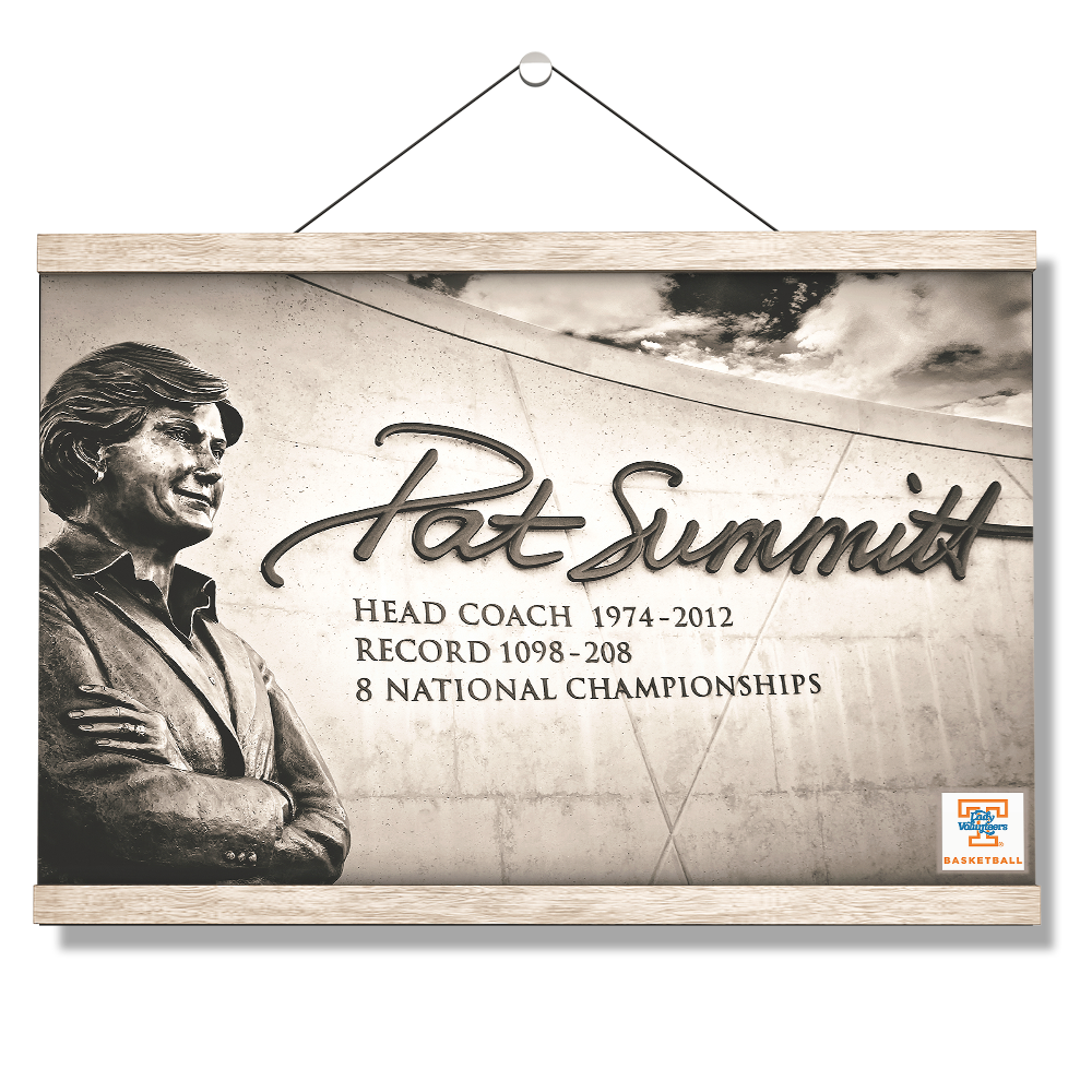 Tennessee Volunteers - Summitt Plaza - College Wall Art #Canvas