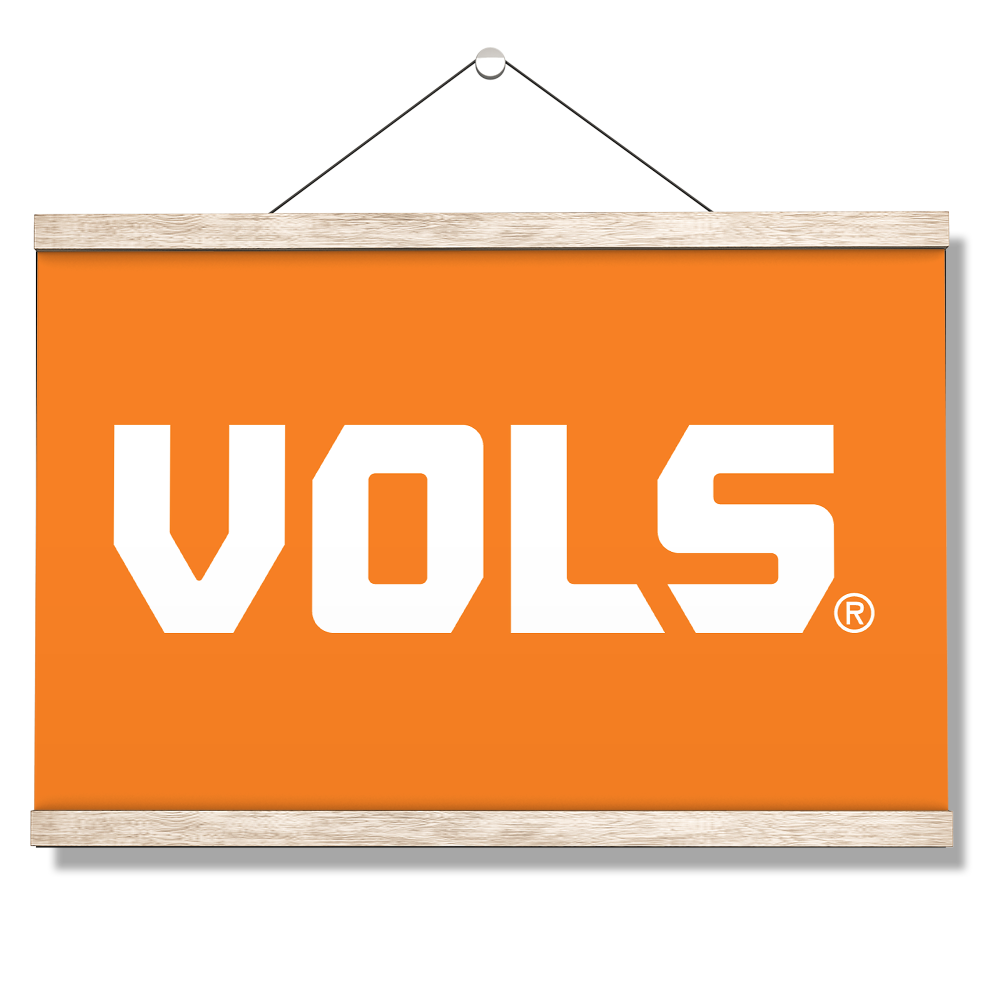 Tennessee Volunteers - VOLS Orange - College Wall Art #Canvas