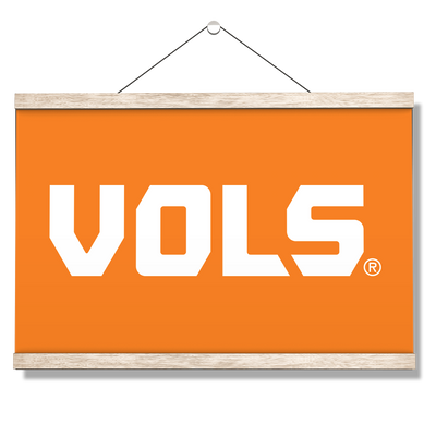 Tennessee Volunteers - VOLS Orange - College Wall Art #Hanging Canvas