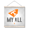 Tennessee Volunteers - My Vol All - College Wall Art #Hanging Canvas