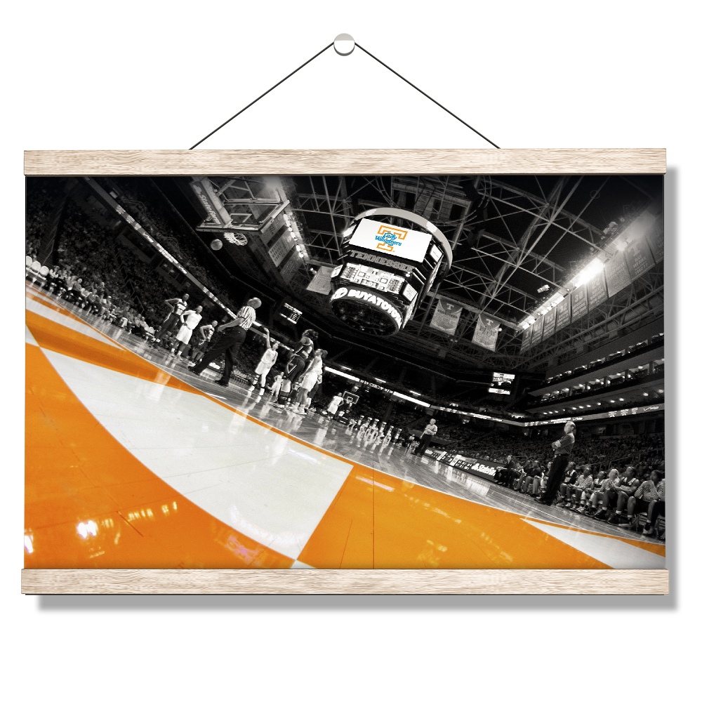 Tennessee Volunteers - Lady Vol Swish - College Wall Art #Canvas