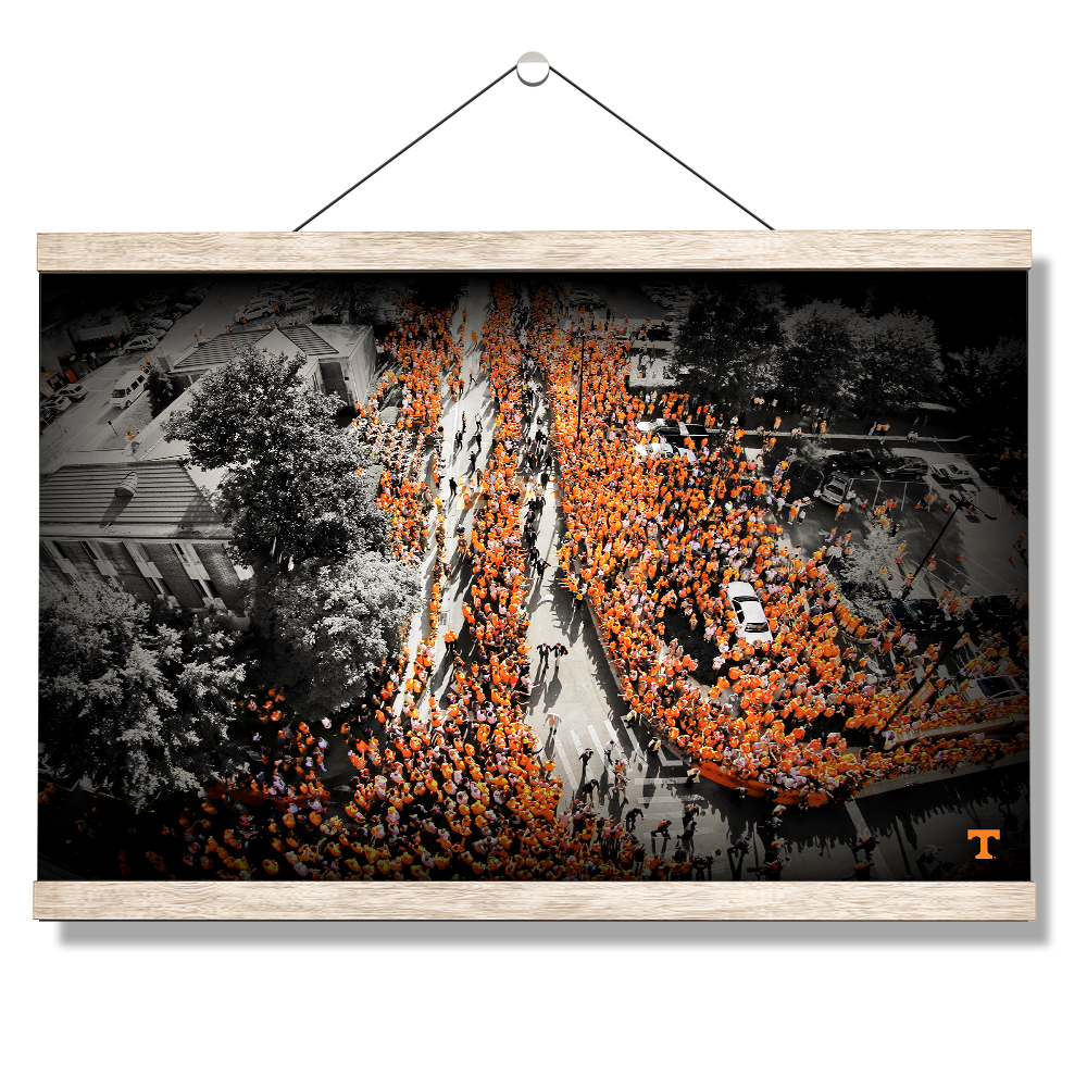 Tennessee Volunteers - Vol Walk - College Wall Art #Canvas