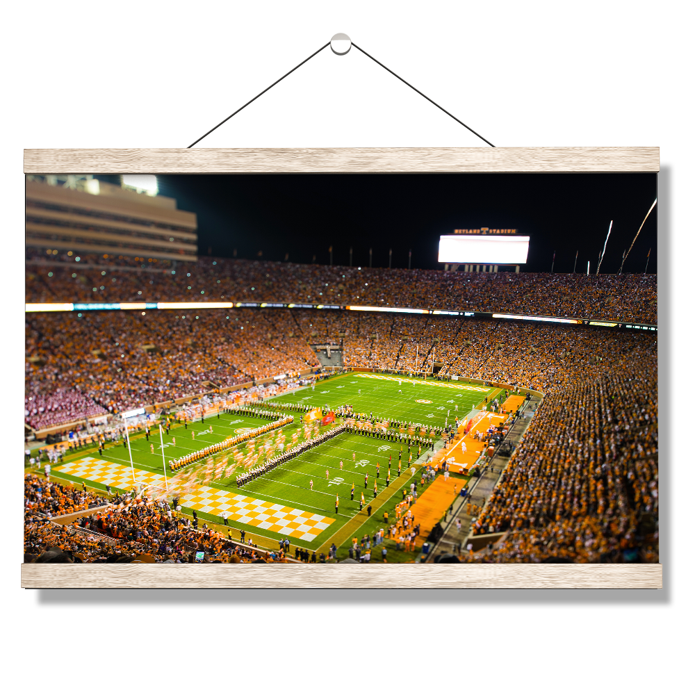 Tennessee Volunteers - Running Through the T 2015 - College Wall Art #Canvas