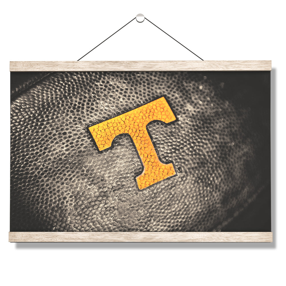Tennessee Volunteers - Power T Football - College Wall Art #Canvas