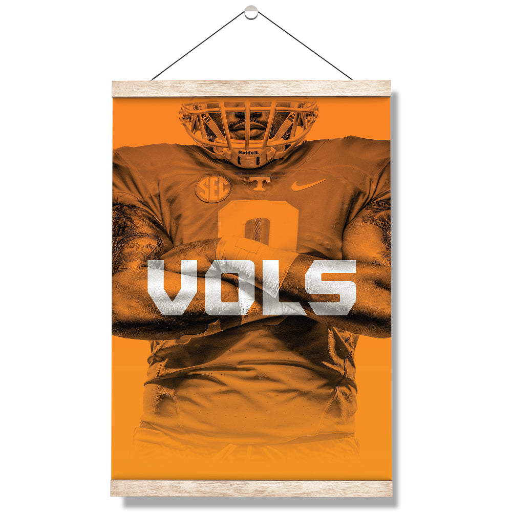Tennessee Volunteers - Vols Orange - College Wall Art #Canvas