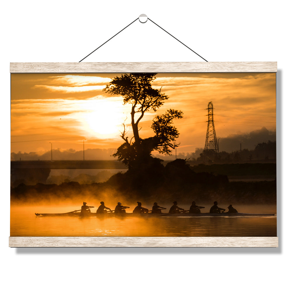 Tennessee Volunteers - Sunrise Row - College Wall Art #Canvas