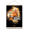 Tennessee Volunteers - Volatile - College Wall Art #Hanging Canvas