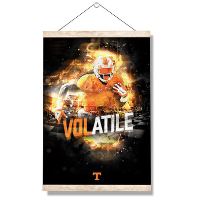Tennessee Volunteers - Volatile - College Wall Art #Hanging Canvas