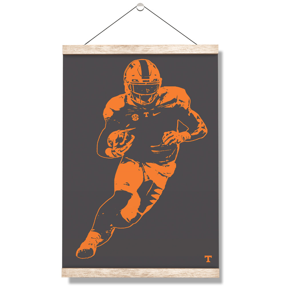 Tennessee Volunteers - Run - College Wall Art #Canvas