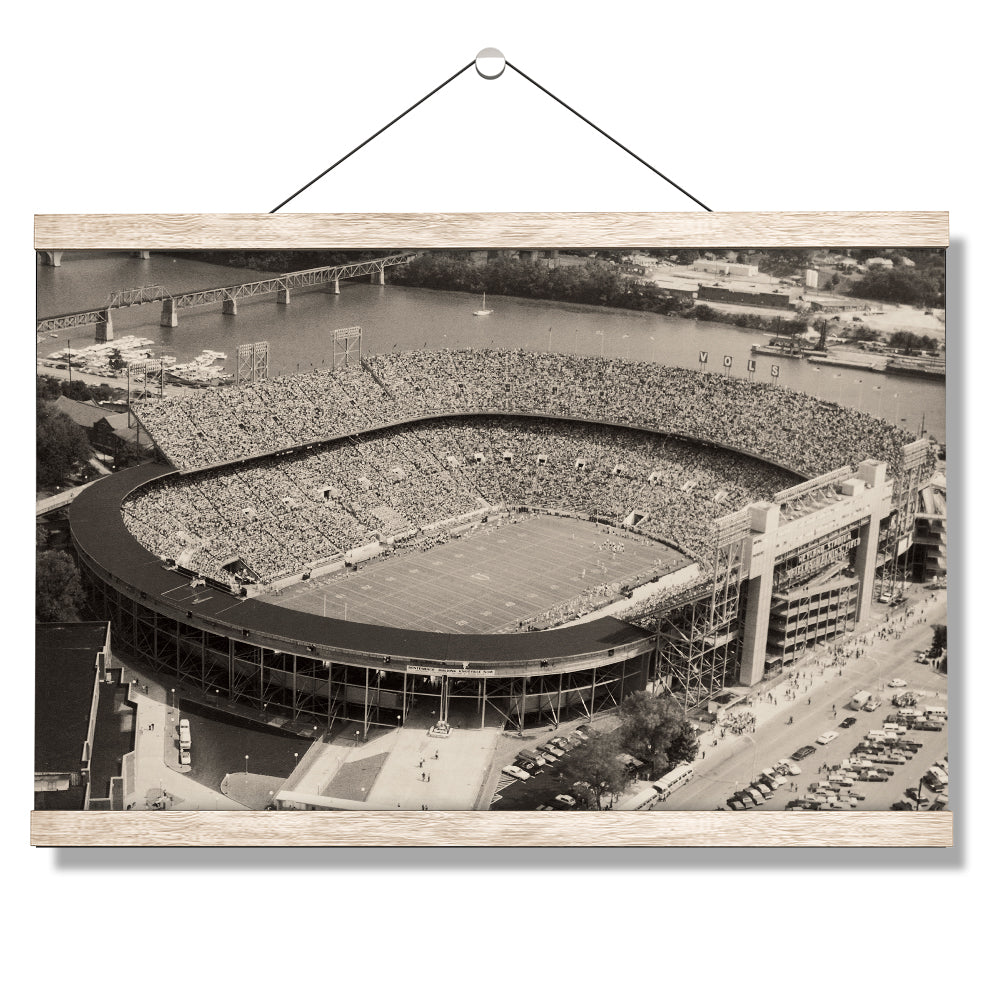 Tennessee Volunteers - Neyland Stadium 1970's - College Wall Art #Canvas