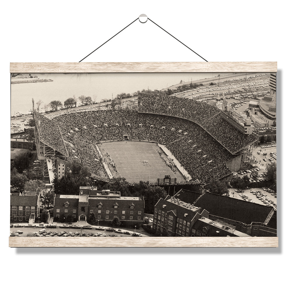 Tennessee Volunteers - Neyland Stadium 1960's - College Wall Art #Canvas