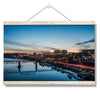 Tennessee Volunteers - River Night - College Wall Art #Hanging Canvas