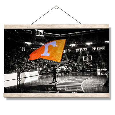 Tennessee Volunteers - Volunteer Basketball - College Wall Art #Hanging Canvas