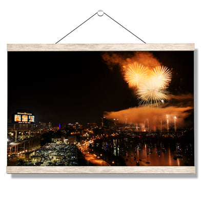 Tennessee Volunteers - Booms Day - College Wall Art #Hanging Canvas