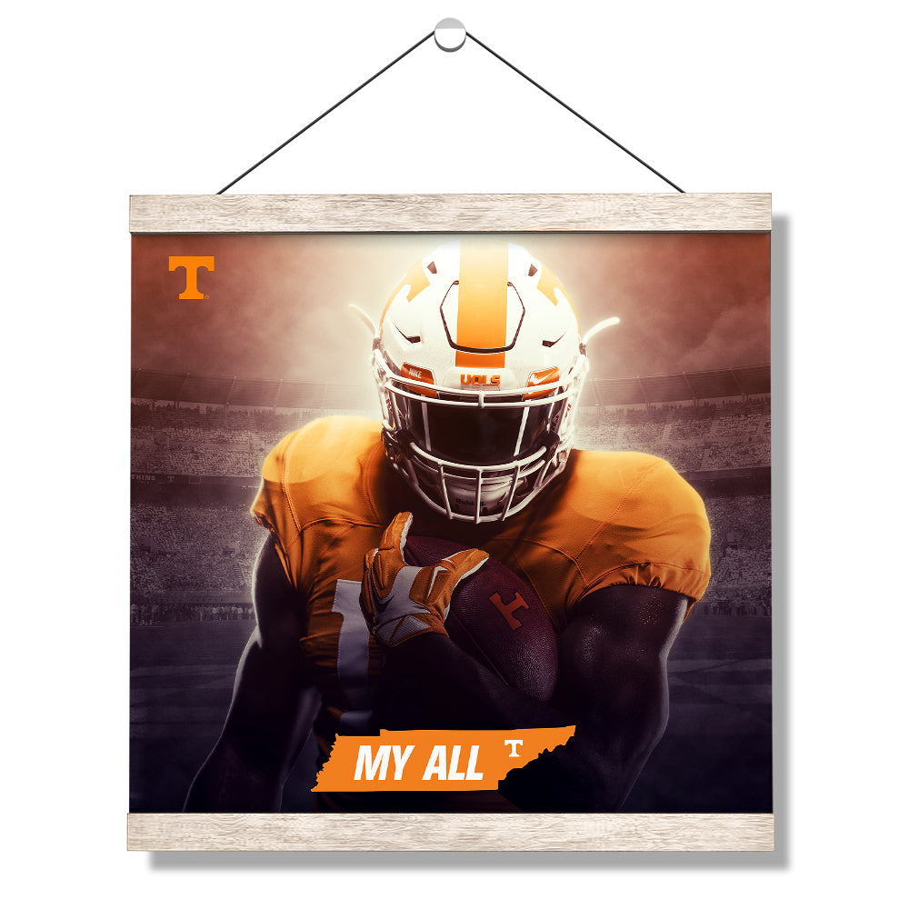 Tennessee Volunteers - My All T - College Wall Art #Canvas