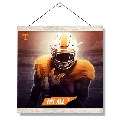 Tennessee Volunteers - My All T - College Wall Art #Hanging Canvas