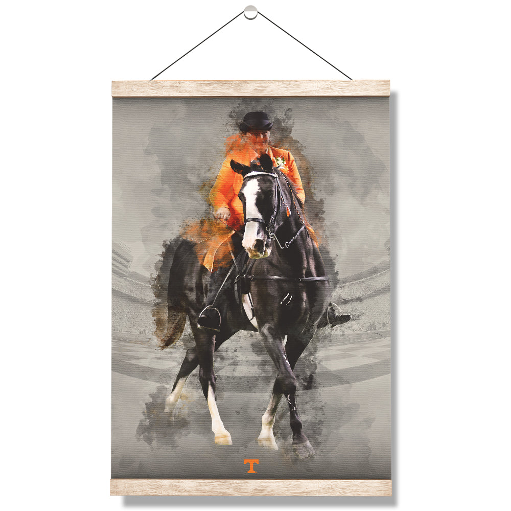 Tennessee Volunteers - TN Walking Horse - College Wall Art #Canvas