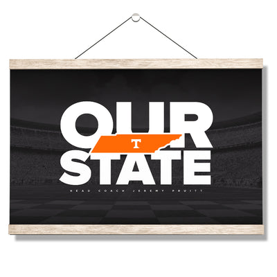Tennessee Volunteers - Our State - College Wall Art #Hanging Canvas
