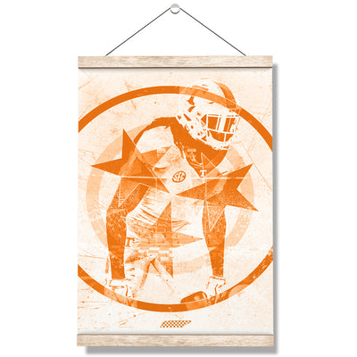 Tennessee Volunteers - Tri Star TN - College Wall Art #Hanging Canvas