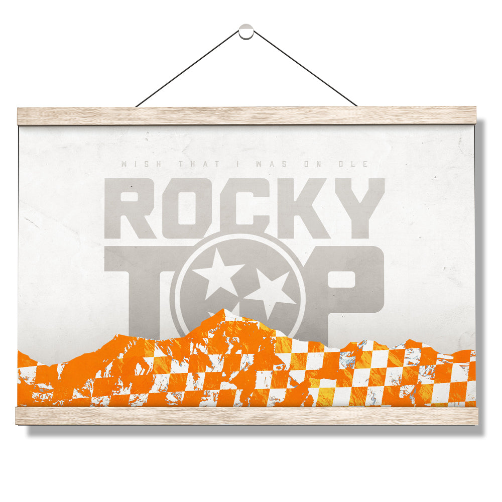 Tennessee Volunteers - On Ole Rocky Top - College Wall Art #Canvas