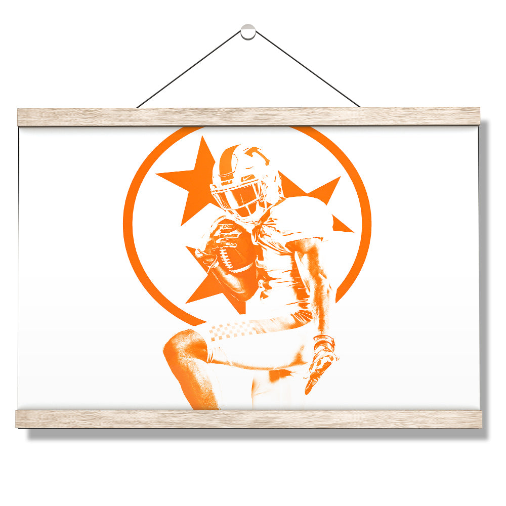 Tennessee Volunteers - Heisman Tri Star - College Wall Art #Canvas