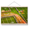 Tennessee Volunteers - Closeup Running Thru the T - College Wall Art #Hanging Canvas
