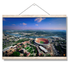 Tennessee Volunteers - Aerial Neyland on the Tennessee River - College Wall Art #Hanging Canvas