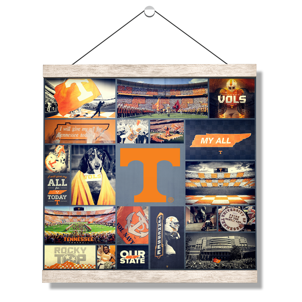Tennessee Volunteers - Football Traditions - College Wall Art #Canvas