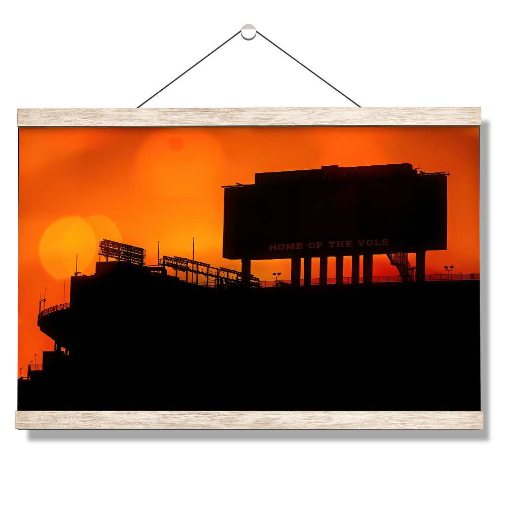 Tennessee Volunteers - Home of the Vols - College Wall Art #Canvas