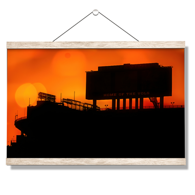 Tennessee Volunteers - Home of the Vols - College Wall Art #Hanging Canvas