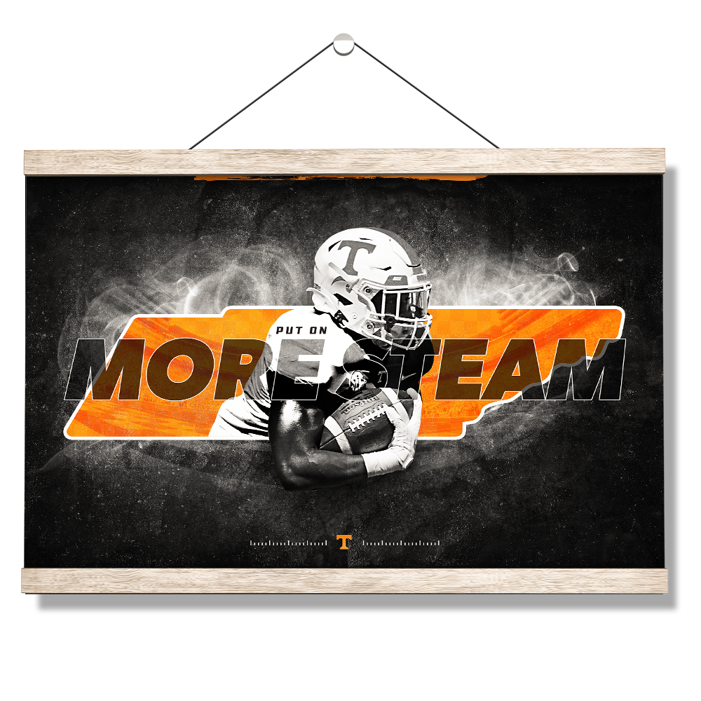 Tennessee Volunteers - More Steam - College Wall Art #Canvas