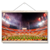 Tennessee Volunteers - Checkerboard Neyland and Pride of the Southland Band - College Wall Art #Hanging Canvas