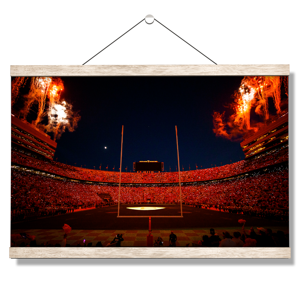 Tennessee Volunteers - Spot Light On Light Up Tennessee - College Wall Art #Canvas