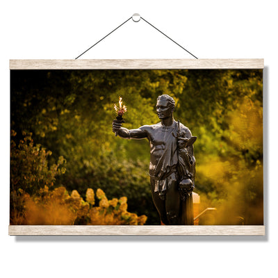 Tennessee Volunteers - Fall Torchbearer - College Wall Art #Hanging Canvas