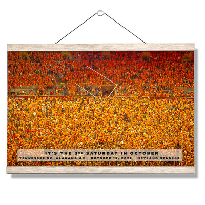 Tennessee Volunteers - Goal Post is Coming Down  - College Wall Art #Hanging Canvas