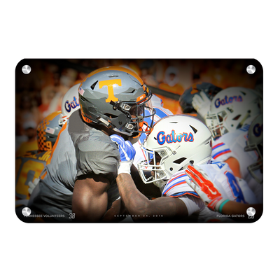 Tennessee Volunteers - Vol vs. Gator - College Wall Art #Metal