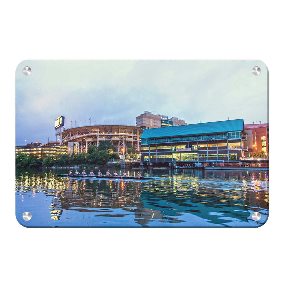 Tennessee Volunteers - Morning Row by Neyland - College Wall Art #Canvas