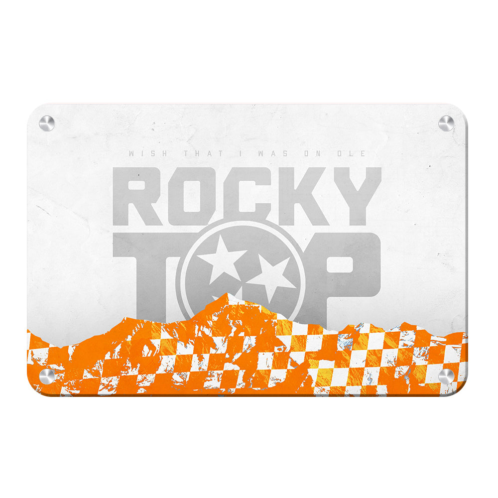 Tennessee Volunteers - On Ole Rocky Top - College Wall Art #Canvas