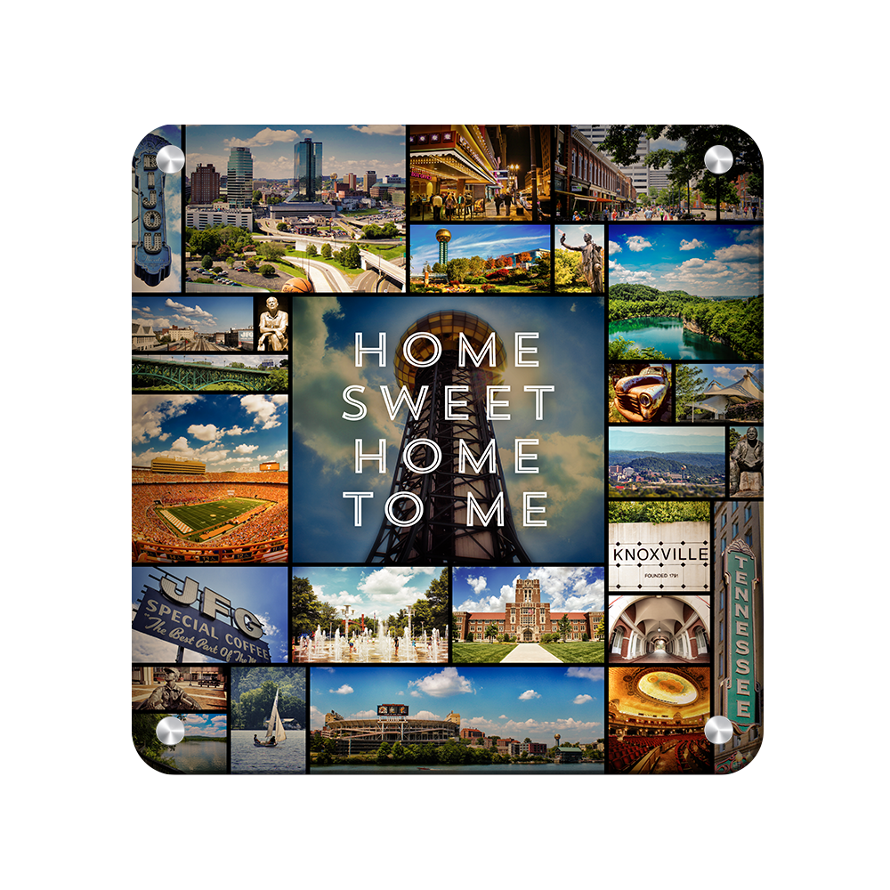 Tennessee Volunteers - Home Sweet Home - College Wall Art #Canvas
